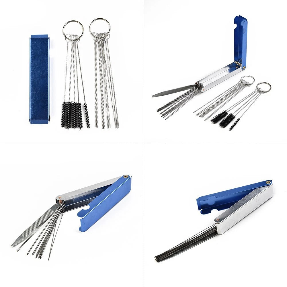 Carburetor Cleaning Brush Set for ATV Motorcycle (2.0MM-5.0MM)