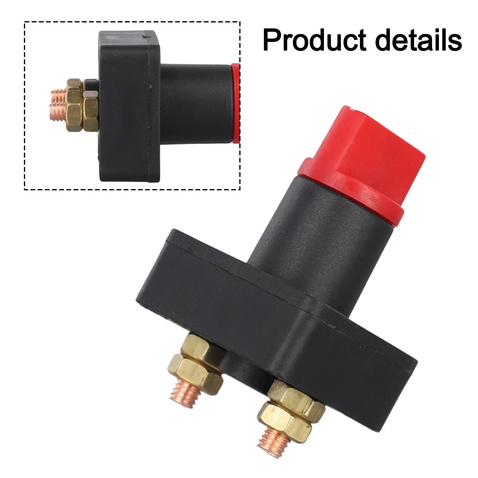 Battery Isolator Switch for RVs and Boats (Portable, Wear Resistant)