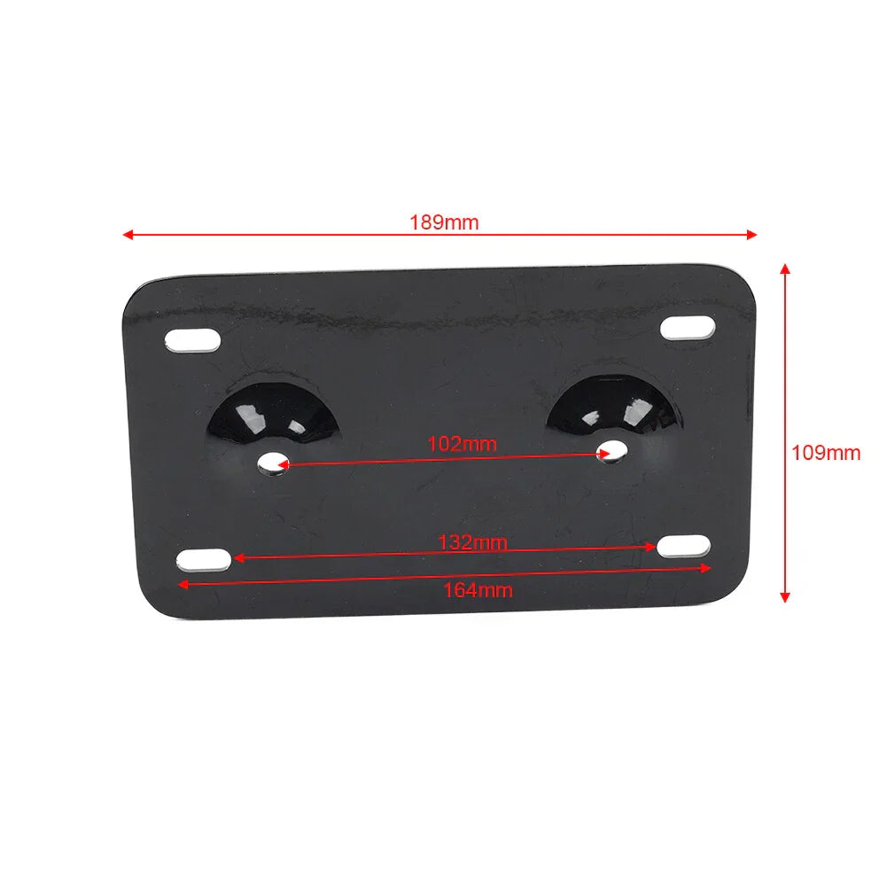 Laydown License Plate Mounting Bracket for Harley Electra Glide