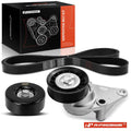 3X Serpentine Belt Drive Component Kit for Chevy Silverado 1500 (2007–2013)