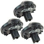 Set of 2 A/C Temperature Control Knobs for Toyota Tundra (2000–2006)