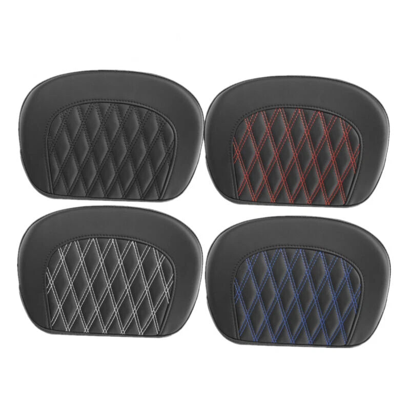 Sissy Bar Passenger Backrest Pad for Harley Touring Street Glide Softail Dyna (2000–2023)