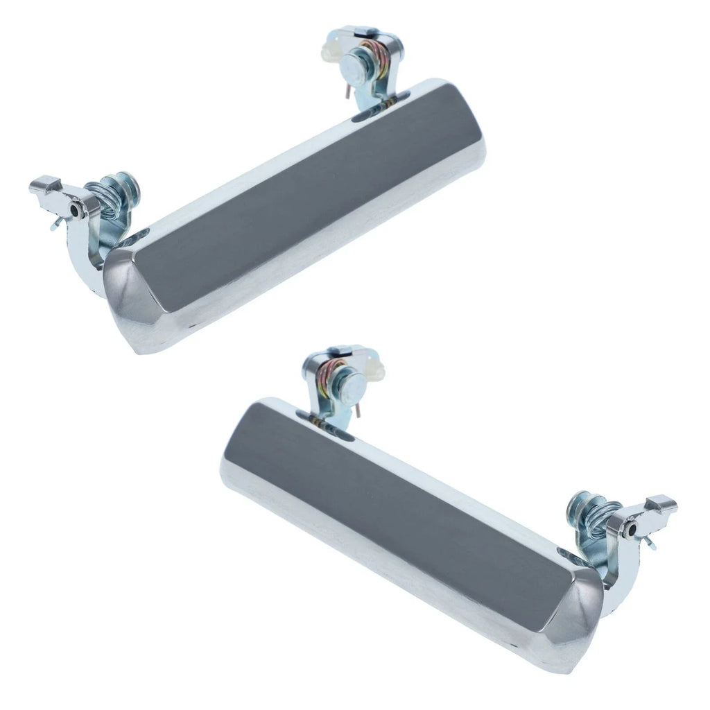 2 x Left & Right Outer Door Handles Chrome for Nissan Patrol (1988–1997)