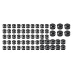 62X Engine Bolt Caps Cover Kit for Harley Road King Street Glide (2007-2016)