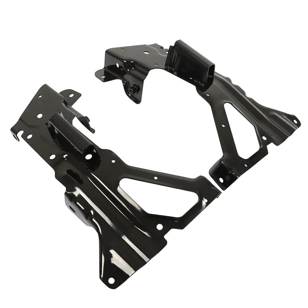 Set of 2 Front Bumper Side Brackets for Chevrolet Silverado 1500 (2016-2018)