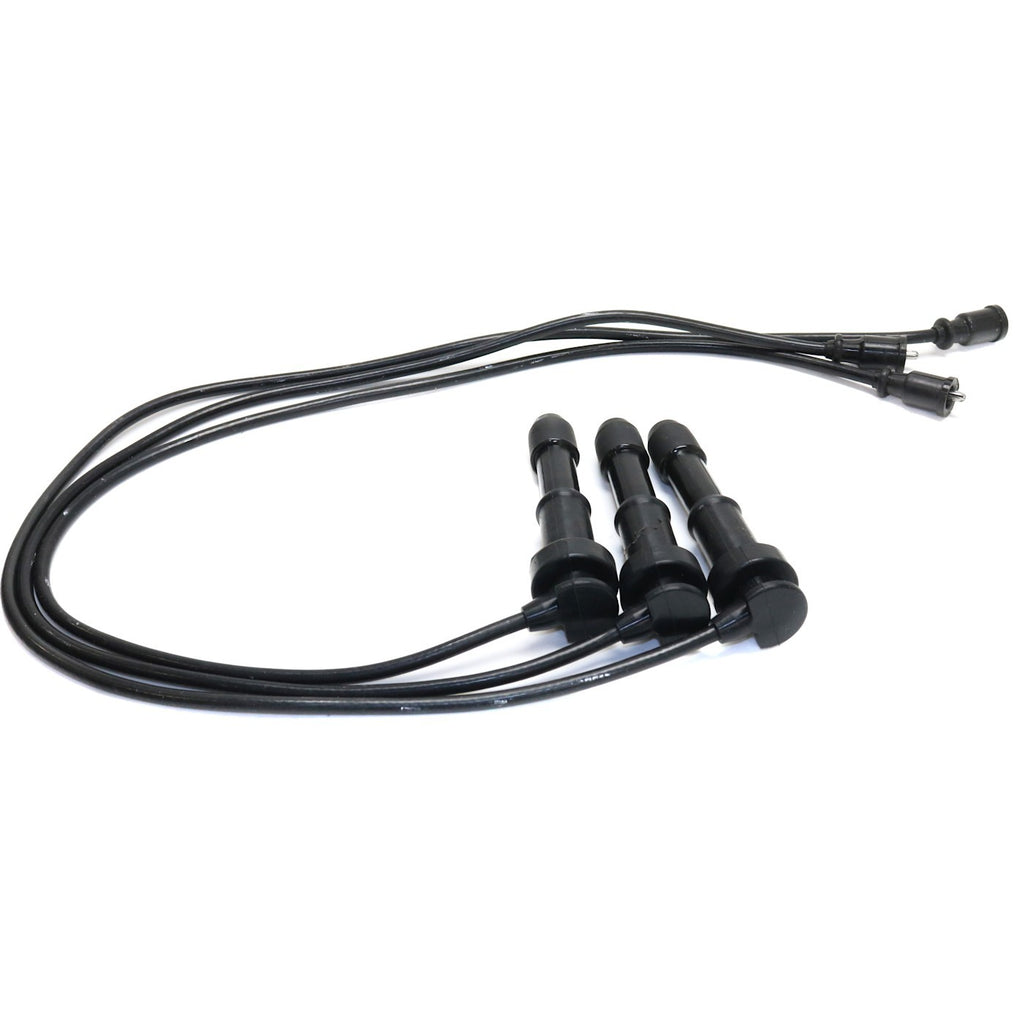 Set of 3 Spark Plug Wires for Kia Sorento Sedona (2002–2005)