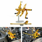 Rearset Rear Set for Yamaha YZF 1000 R1 (2007–2008) Gold T9