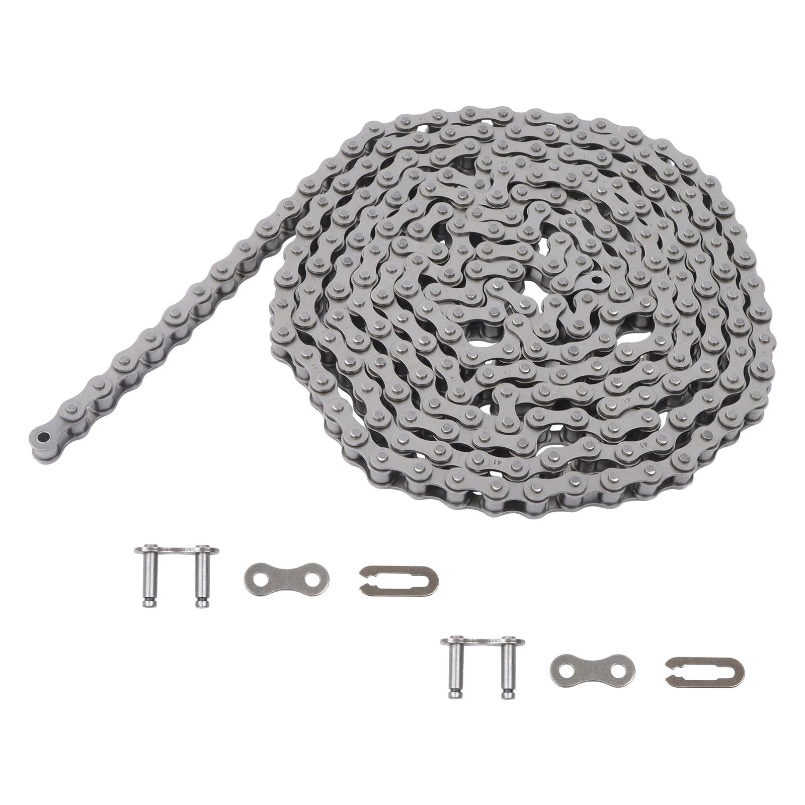 Roller Chain Set of 10 Feet with 2 Connecting Links