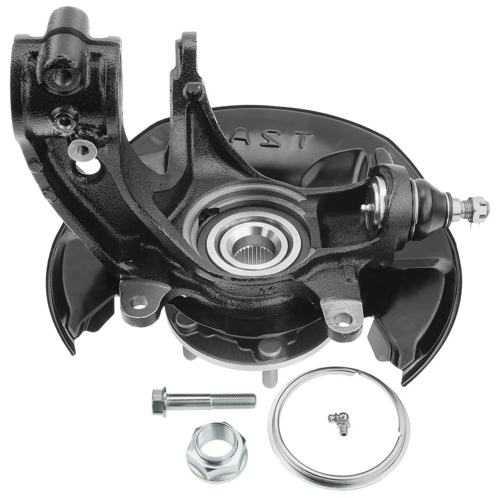 Pair Front Steering Knuckle & Hub Bearing for Honda Accord (2013–2017)