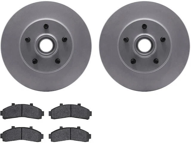 Front Brake Pad and Rotor Kit for Mazda B3000 (1998–2002) KS435NM