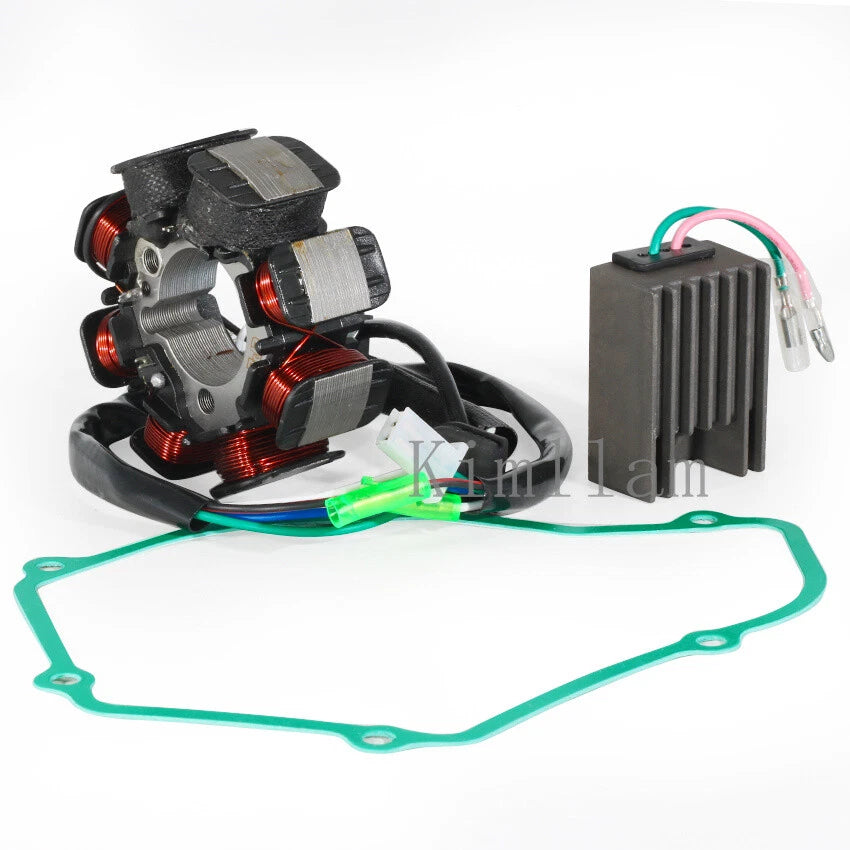 Stator Coil + Regulator Rectifier + Gasket for Honda ATC250R ATC250 (1986) 31120-HA2-671