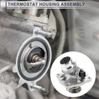 Engine Coolant Thermostat Housing Assembly for BMW X5 540i 740iL 740i (1995–2003)