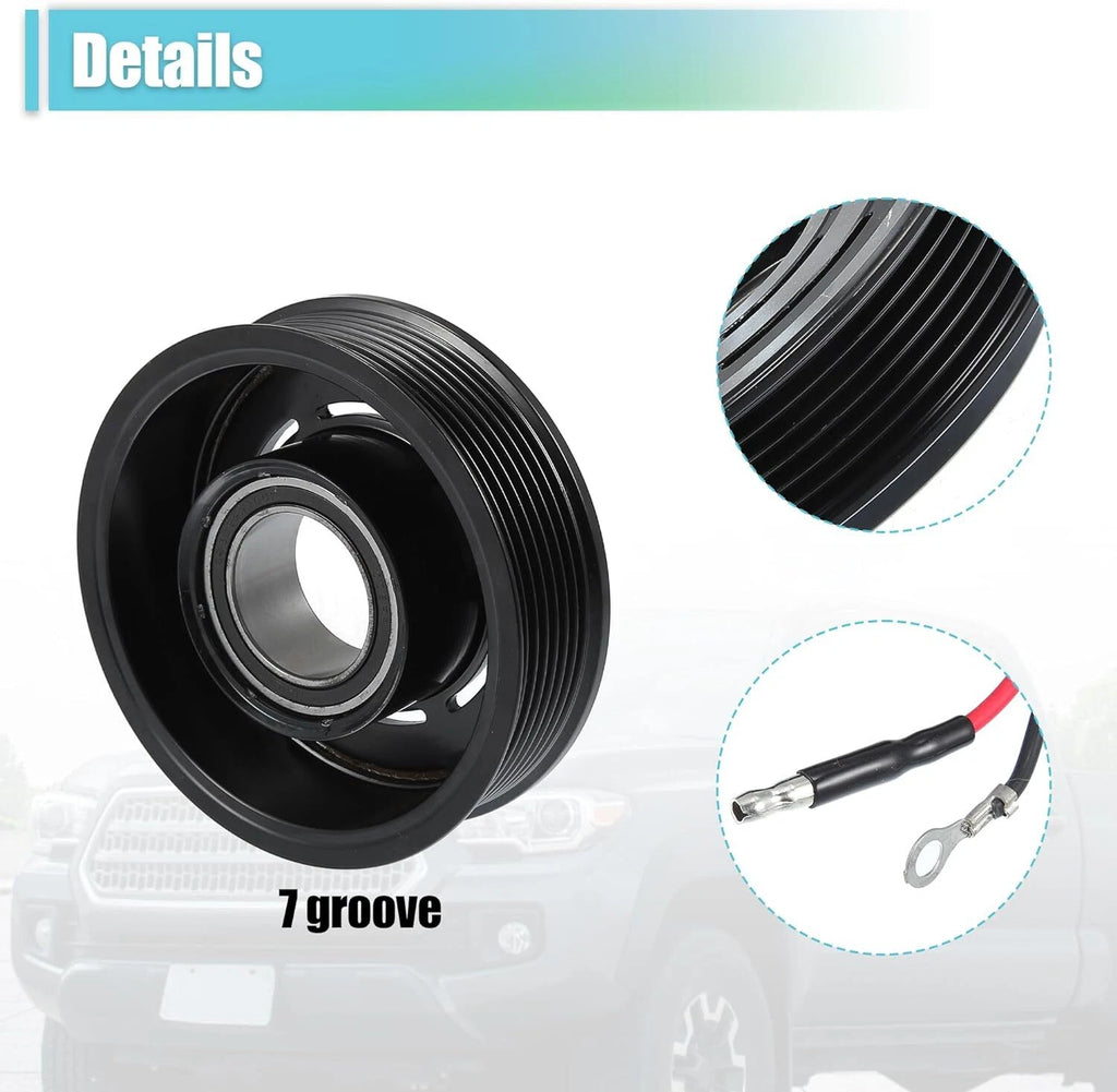 AC Compressor Clutch Kit Pulley Coil for Toyota Tacoma (2005–2015)