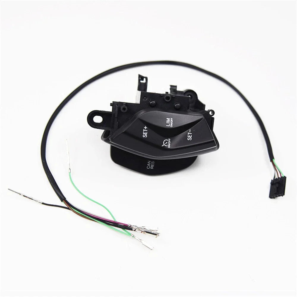 Cruise Control Switch w/ Wiring Harness for Ford Focus, Kuga