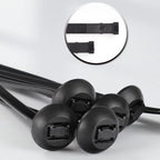 Set of 100 Nylon Cable Ties Self Locking Fasteners for Various Applications