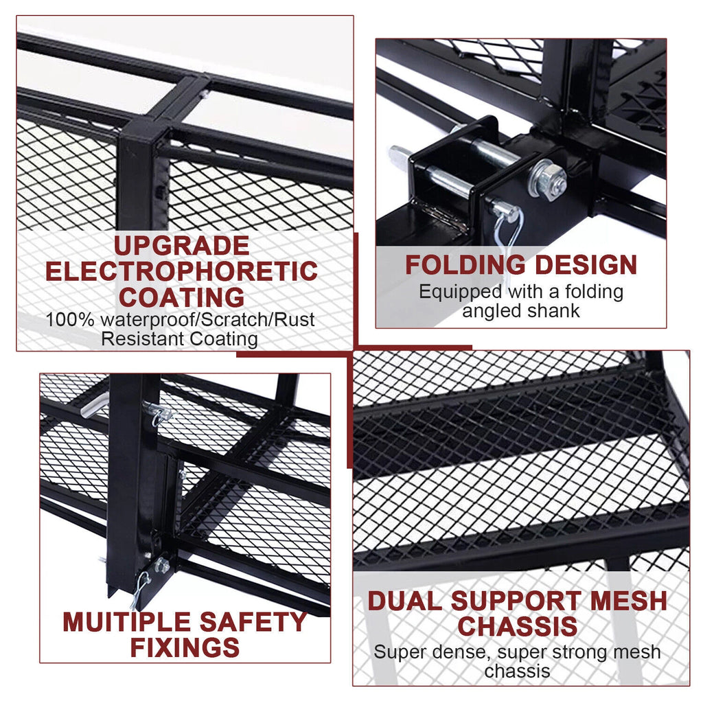 Folding Cargo Carrier for SUV (60 x 20 x 5)