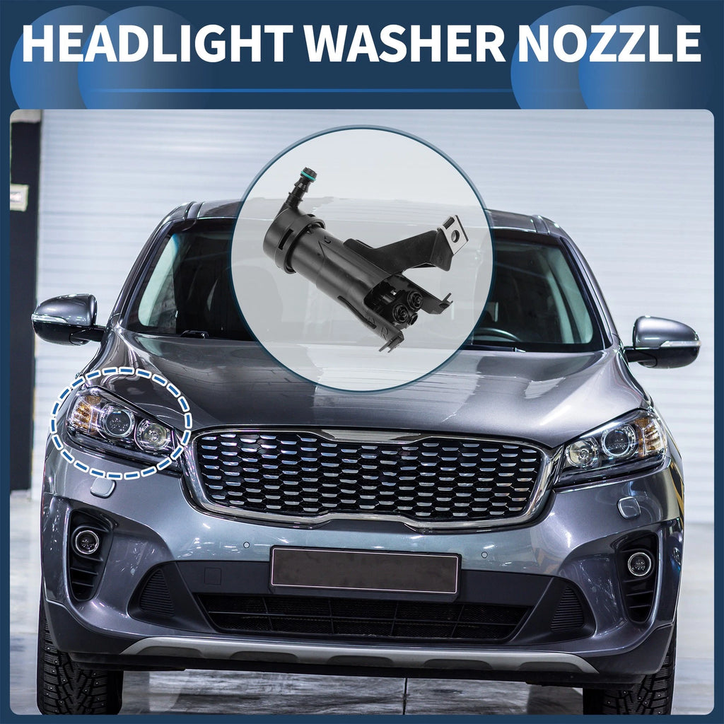 Front Passenger Side Headlight Washer Nozzle for Nissan Teana (2003–2013) No. 28641JN00A