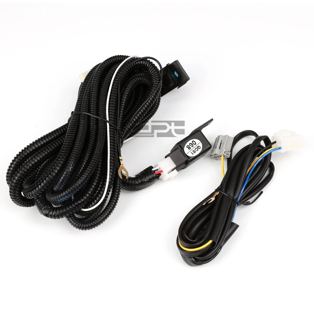 Fog Light Lamp + Switch for Nissan Frontier/Sentra (2001–2004) - Yellow Lens