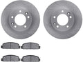 Front Brake Pad and Rotor Kit for Mazda RX7 (1989–1991) KF495PJ