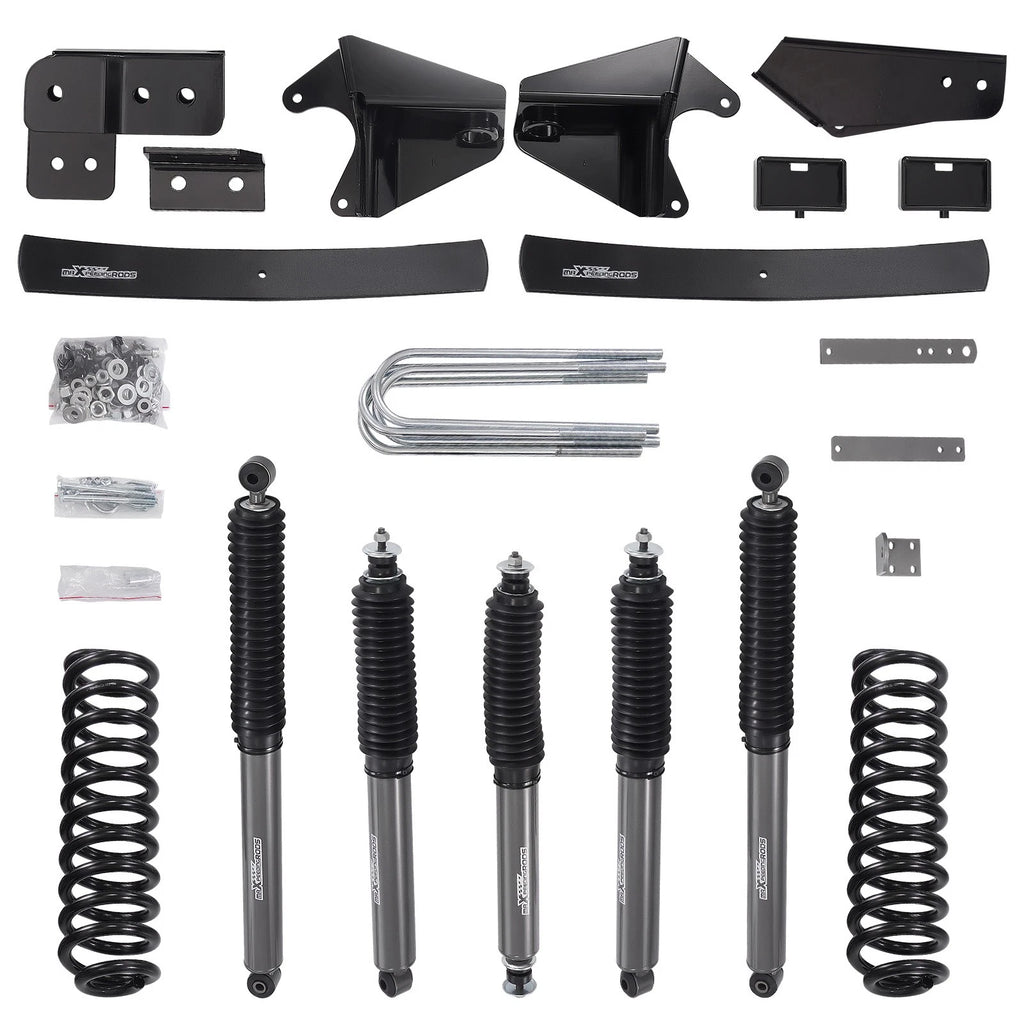 6" Suspension Lift Kit for Ford F150/Bronco (1980–1996) 4WD w/Steering Stabilizer