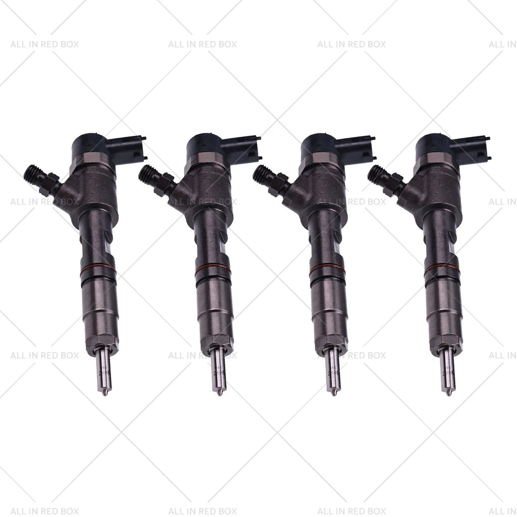 4X Fuel Injectors for Kubota Tractor MX5200F L3301DT L3301F (0445110775)