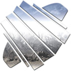 Luxury Chrome Pillar Post Trim Kit for 2007–2009 Saturn Aura