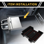 Center Console Organizer Tray for Chevy Silverado, GMC Sierra (2019–2023)