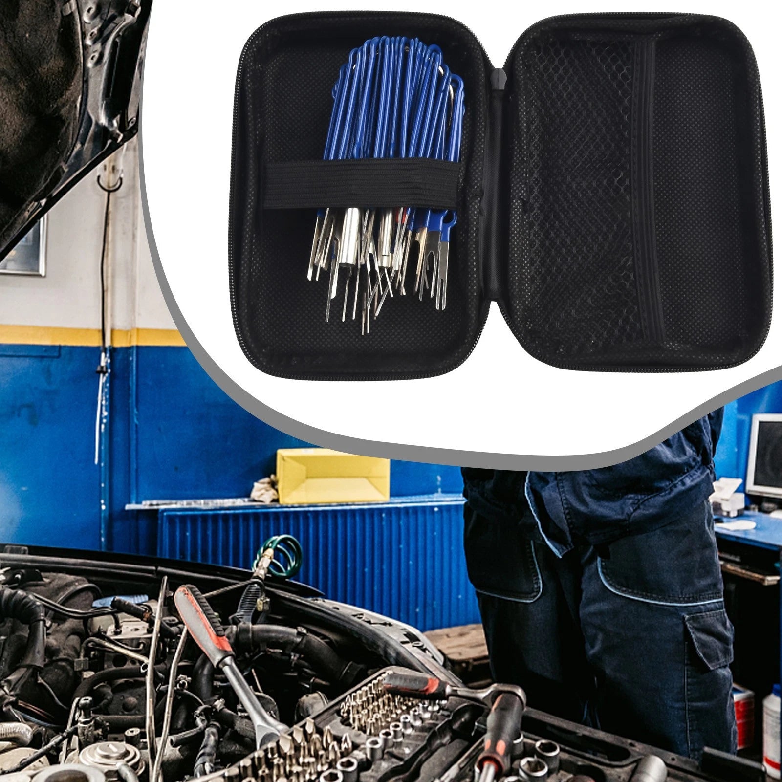Set of 36 Pin Removal Tools for Automotive Terminal Depinning
