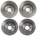 Brembo Brake Disc Rotors Kit for Mercedes W202 W210 R170 (Front & Rear)
