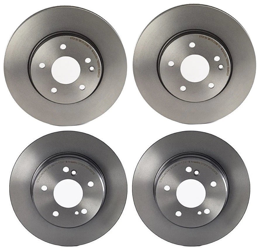 Brembo Brake Disc Rotors Kit for Mercedes W202 W210 R170 (Front & Rear)
