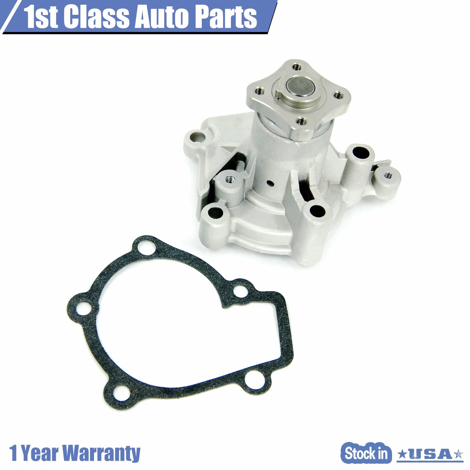 Water Pump for Hyundai Elantra Tiburon Kia 1.8L 2.0L (1996–2010)