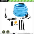 100FT Heated Water Hose for RV (-45°F Antifreeze)