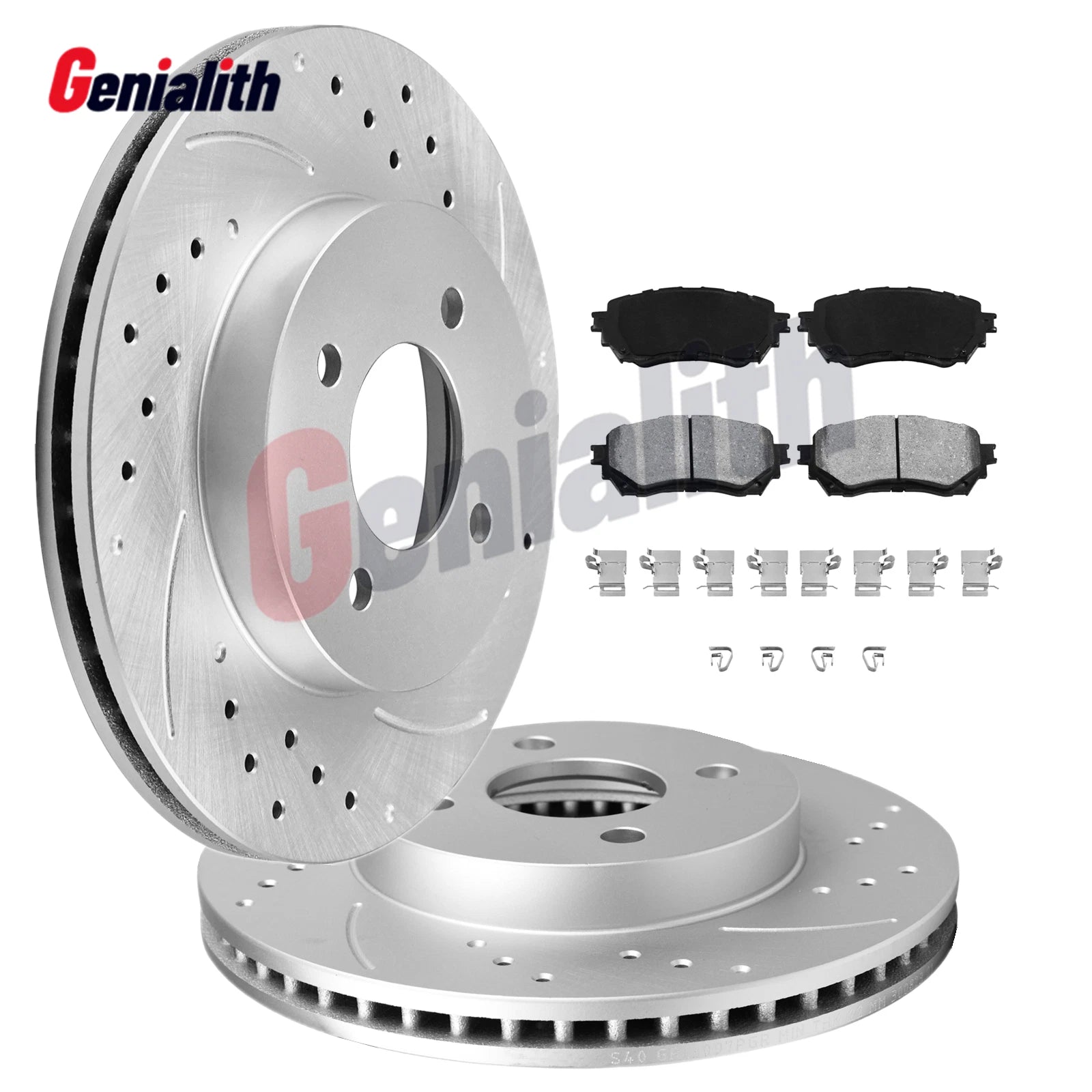 Front Brake Rotors + Ceramic Pads for Saturn SC SC1 SC2 SL SL1 SL2 SW1 SW2 (1991–2002)