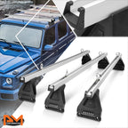 3Pcs Universal 58" Aluminum Roof Rack Crossbar Cargo Carrier