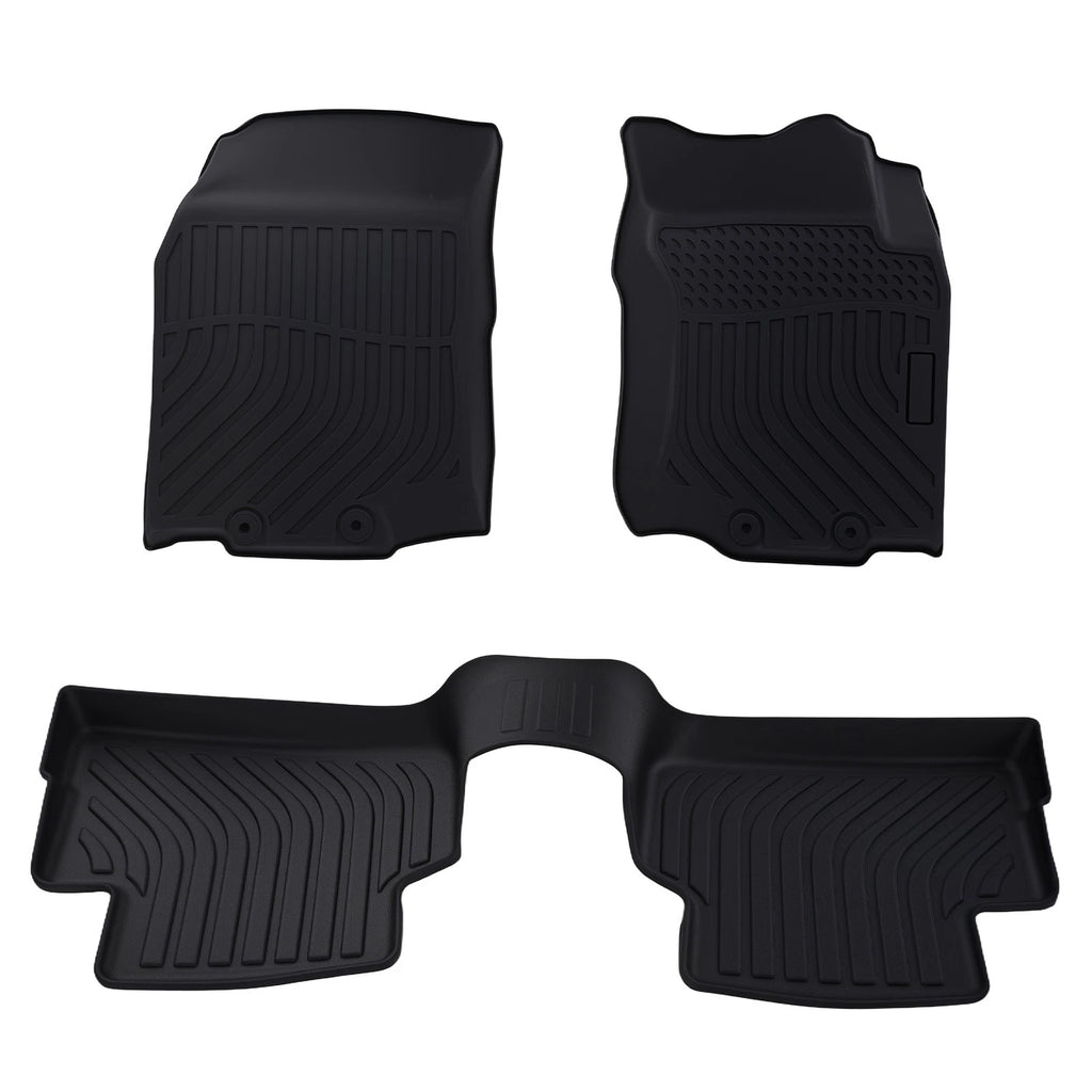 Set of 4 Black Carpet Floor Mats for Nissan Rogue Sport (2017–2022) Waterproof