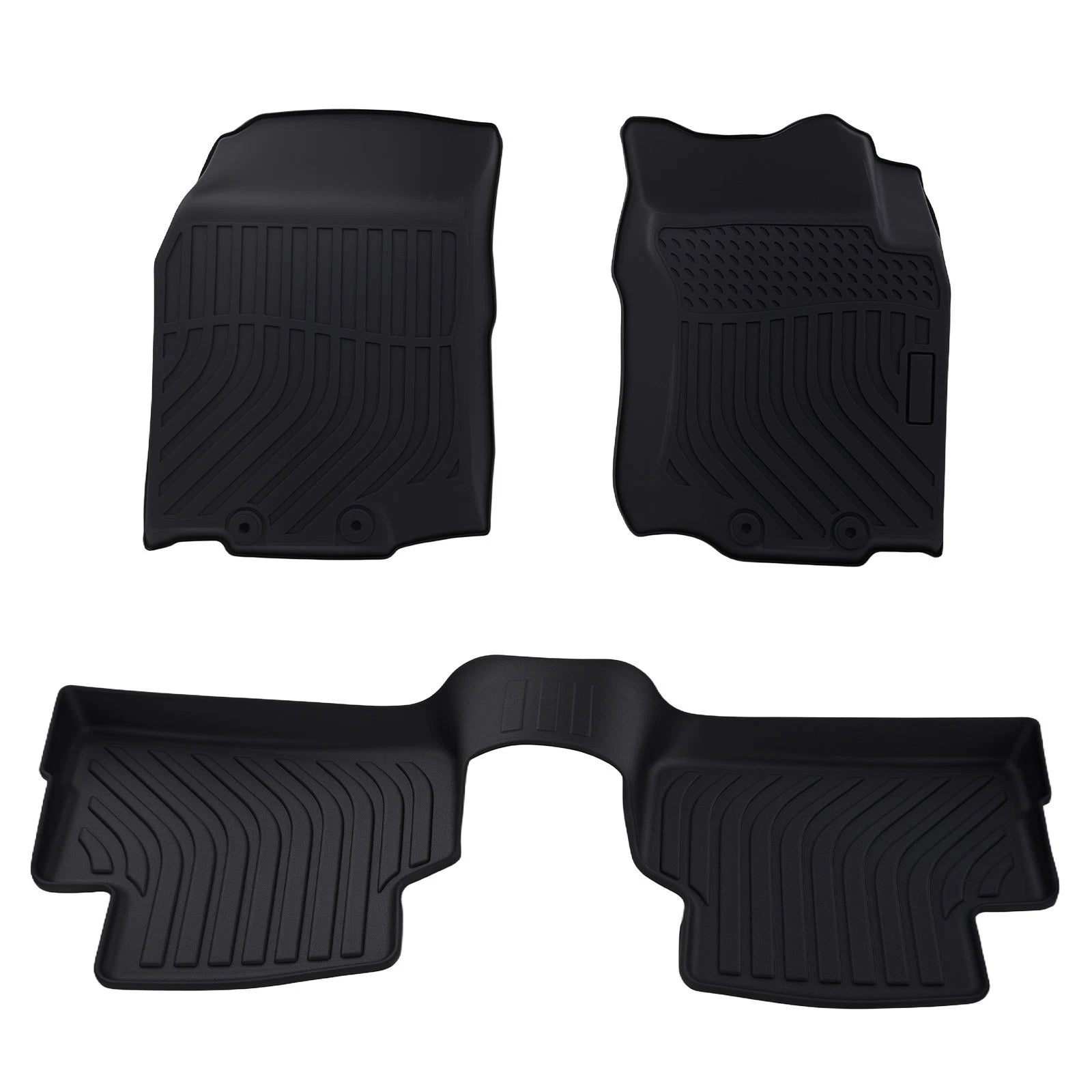 Set of 4 Black Carpet Floor Mats for Nissan Rogue Sport (2017–2022) Waterproof