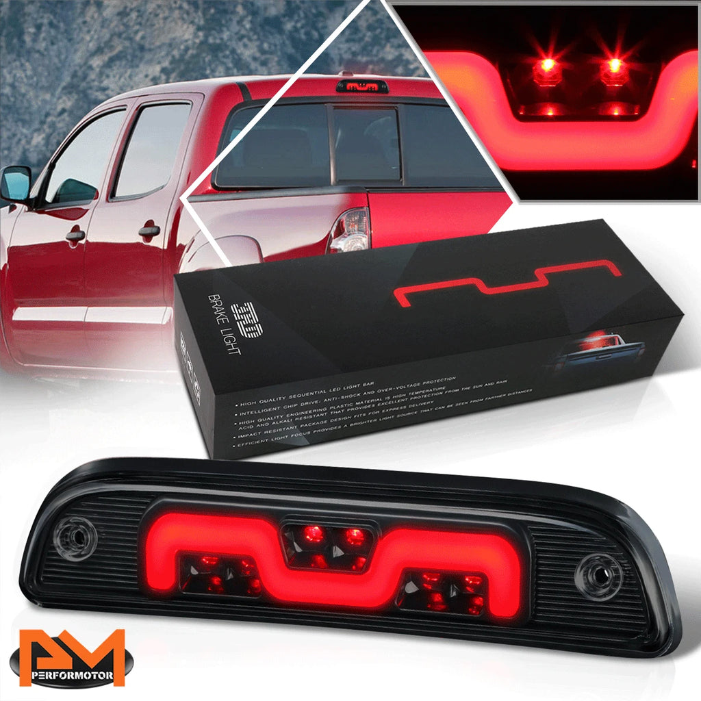 Nuvision 3D LED Bar Smoked Lens 3rd Tail Brake Light for Tacoma (1995–2022)