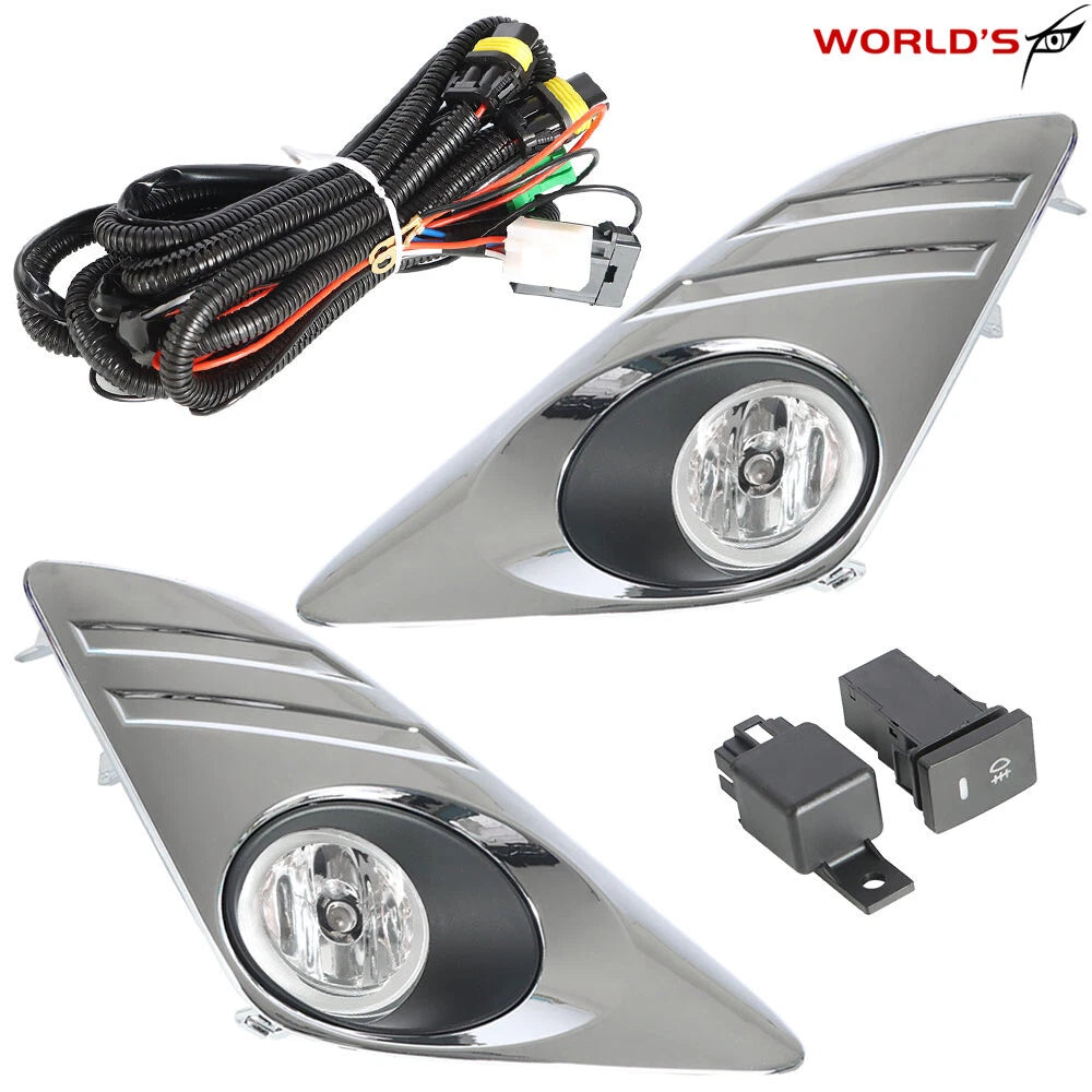Fog Lights with Chrome Cover for Toyota Camry (2012–2014)