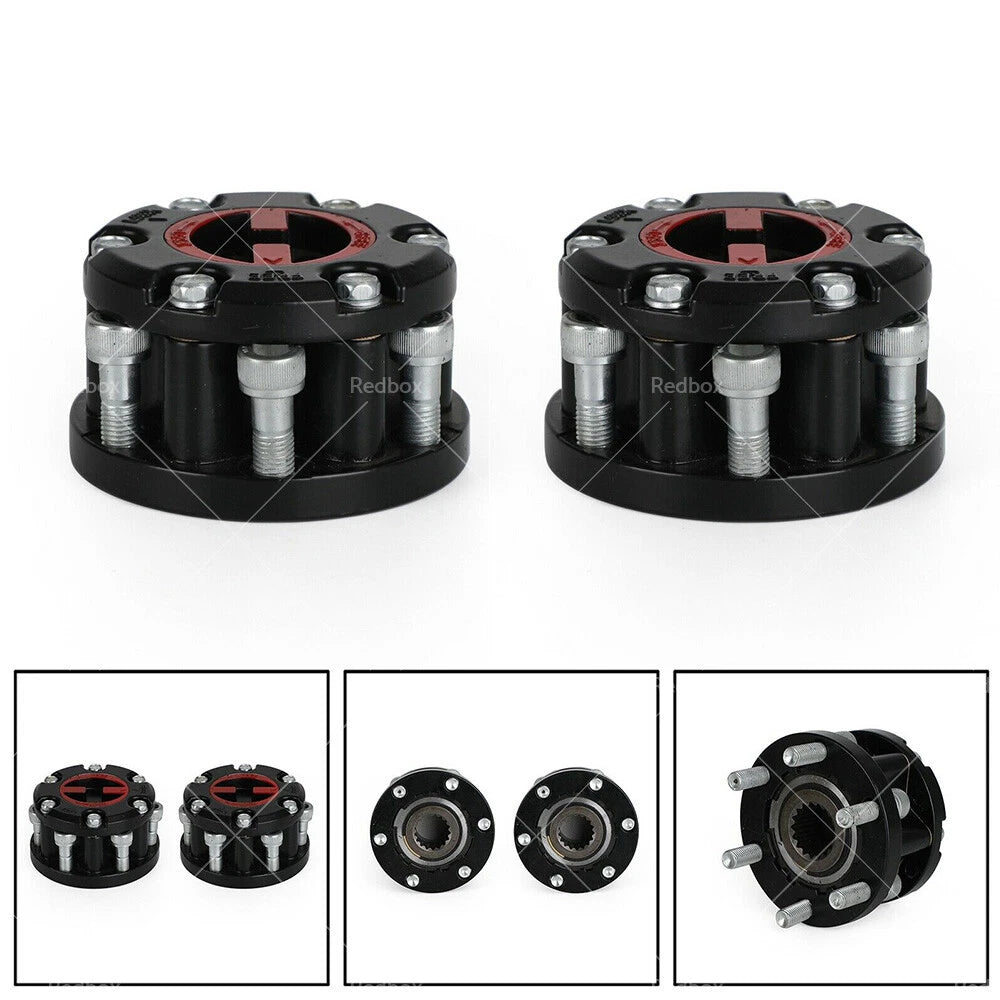 Locking Free Wheeling Hubs Set for Holden Jackaroo Rodeo Colorado Frontera ISUZU