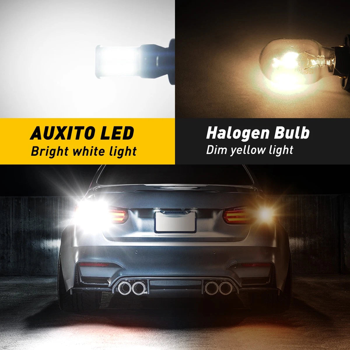 AUXITO T15 921 912 LED Reverse Backup Light Bulbs W16W (6000K)
