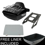 Trunk Backrest Mount Rack Plate for Harley Touring Glide (2014–2026)