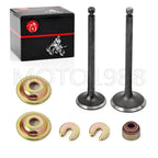 Intake Exhaust Valve Kit for Yamaha Gas Golf Cart G2–G14 (1989–1996)