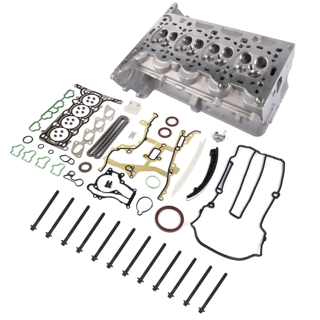 Cylinder Head, Gasket & Timing Chain Set for Chevy Sonic, Buick Encore (2012-2016)