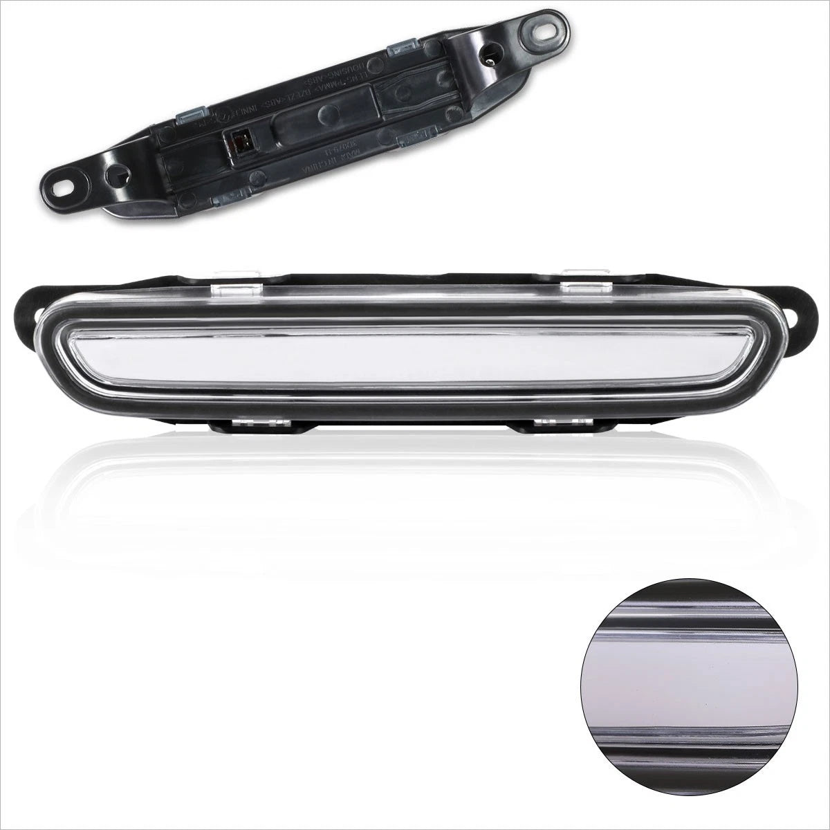 3D LED Bar Tail Brake Light for Dodge Charger (2006–2010) Chrome