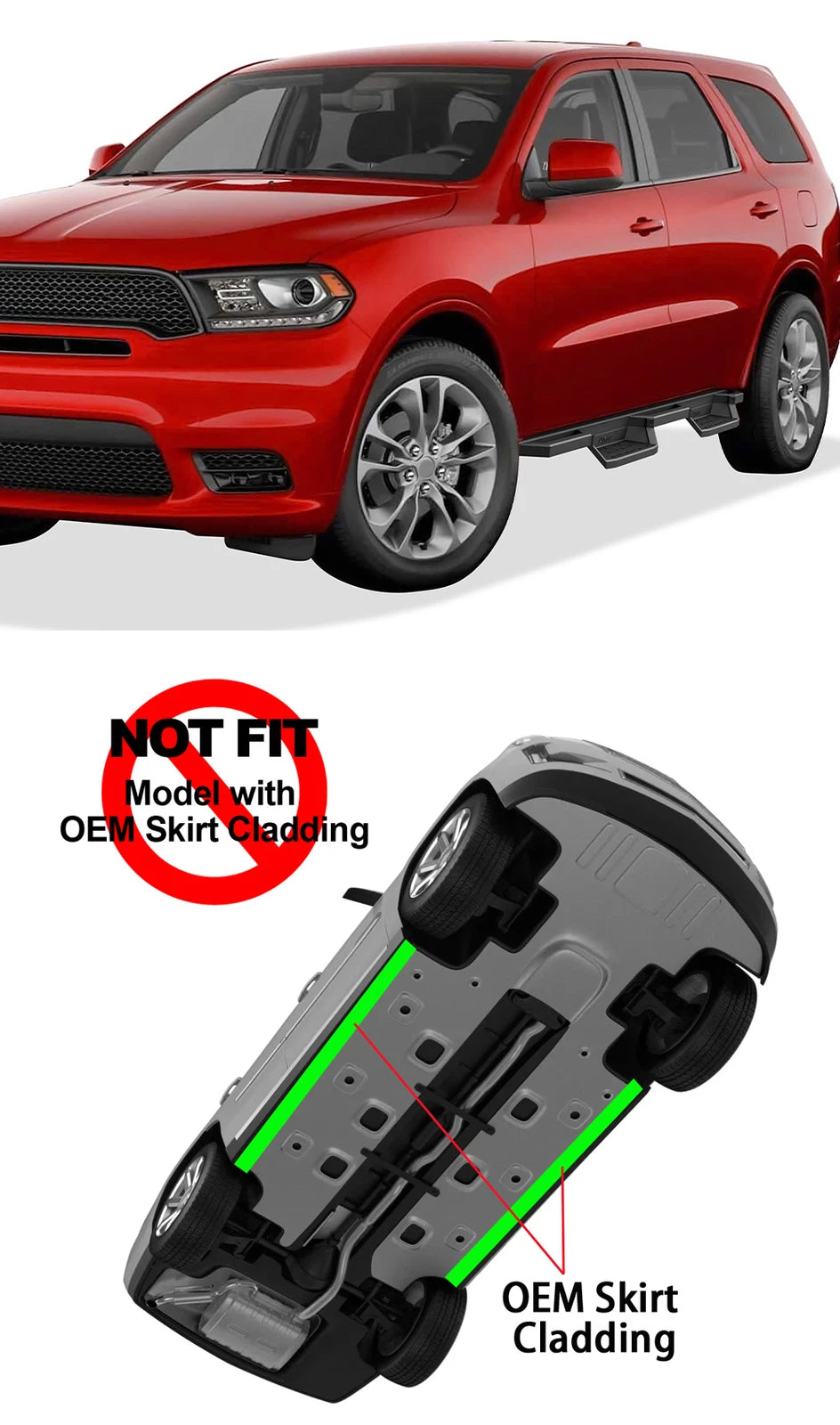 Pocket Steps for Dodge Durango 2011-2026