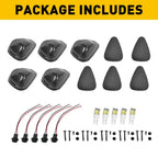 5 Roof Running Light Cab Marker Clear Cover for Ford E-Series (1992–2016)