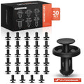 Nylon Rocker Panel Moulding Retainer Clips 30x8mm for Toyota (---)