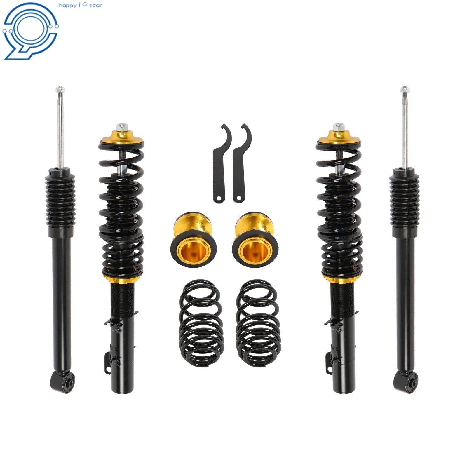 Coilover Suspension for VW Golf MK4, SEAT Leon (1997–2007)