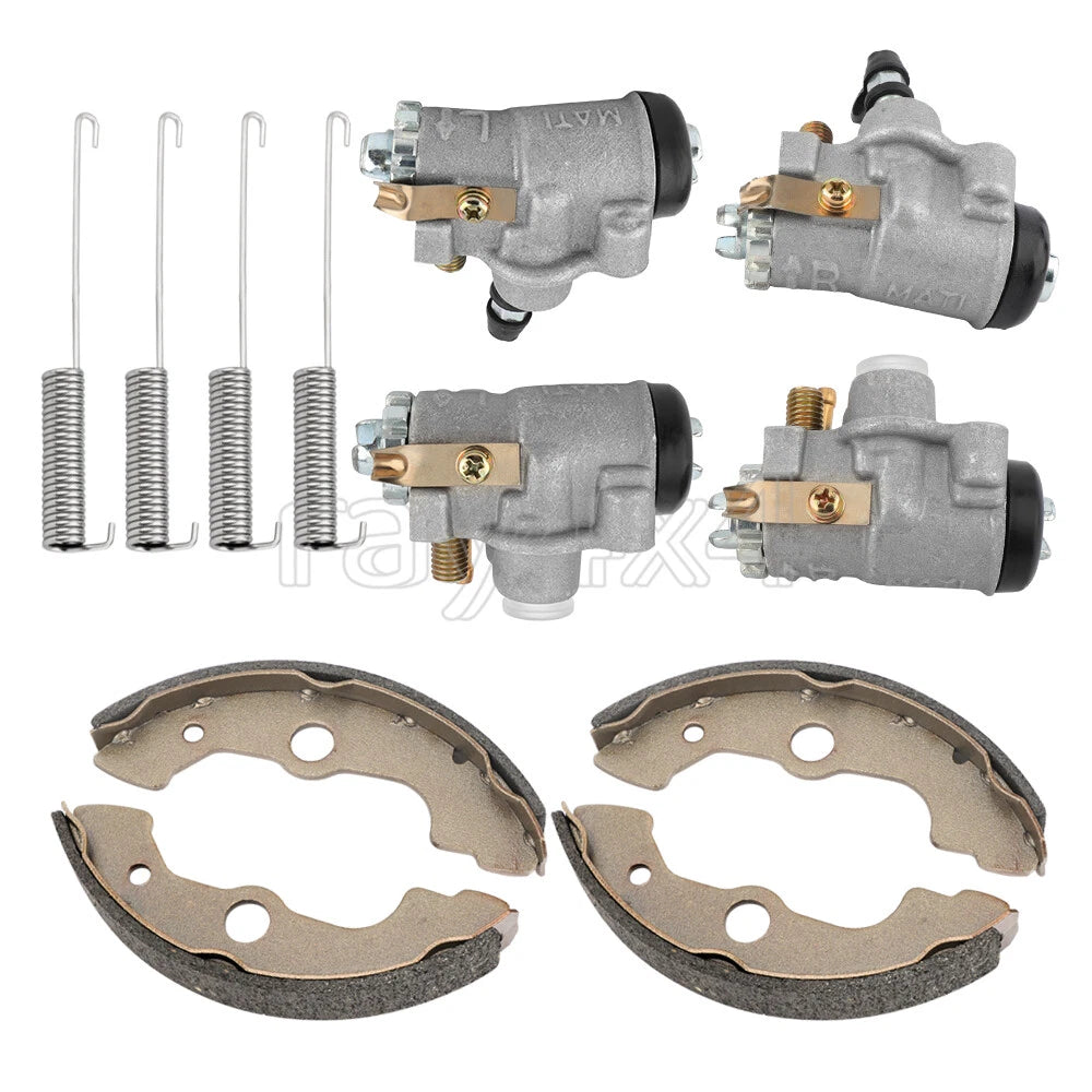 Front Brake Wheel Cylinders & Shoes Kit for Honda Foreman TRX450 (1998–2004)