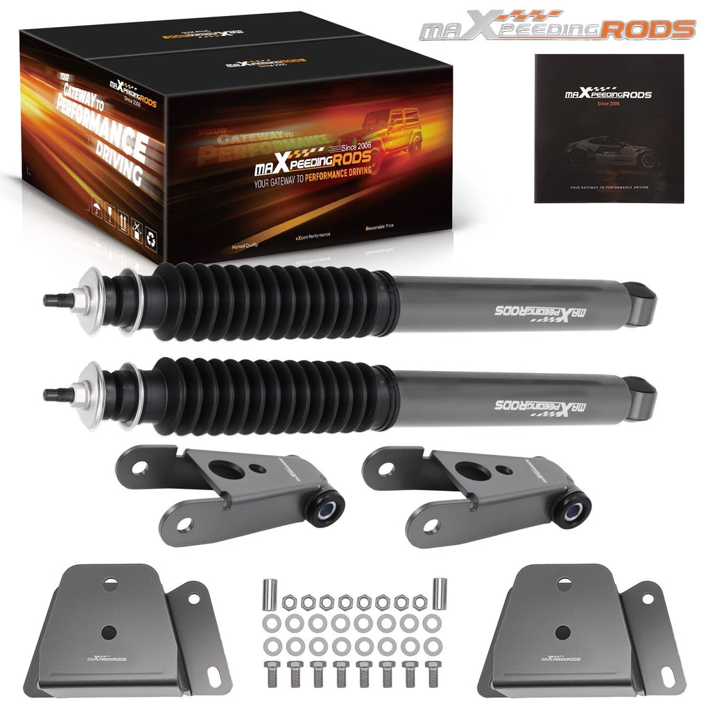 4" Lowering Shock Kit for Ford F100 Ranger 2WD (1973–1979) Rear Drop